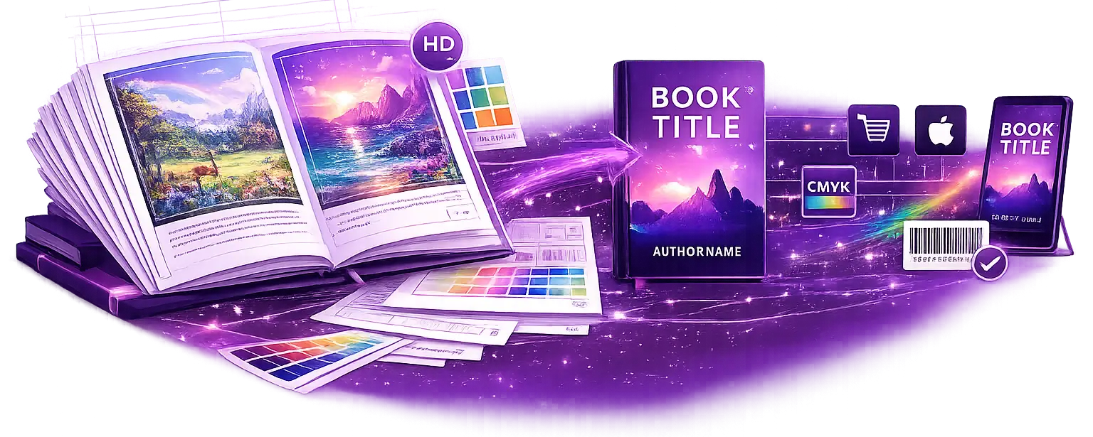 HOW TO SELF-PUBLISH A FULL COLOUR BOOK